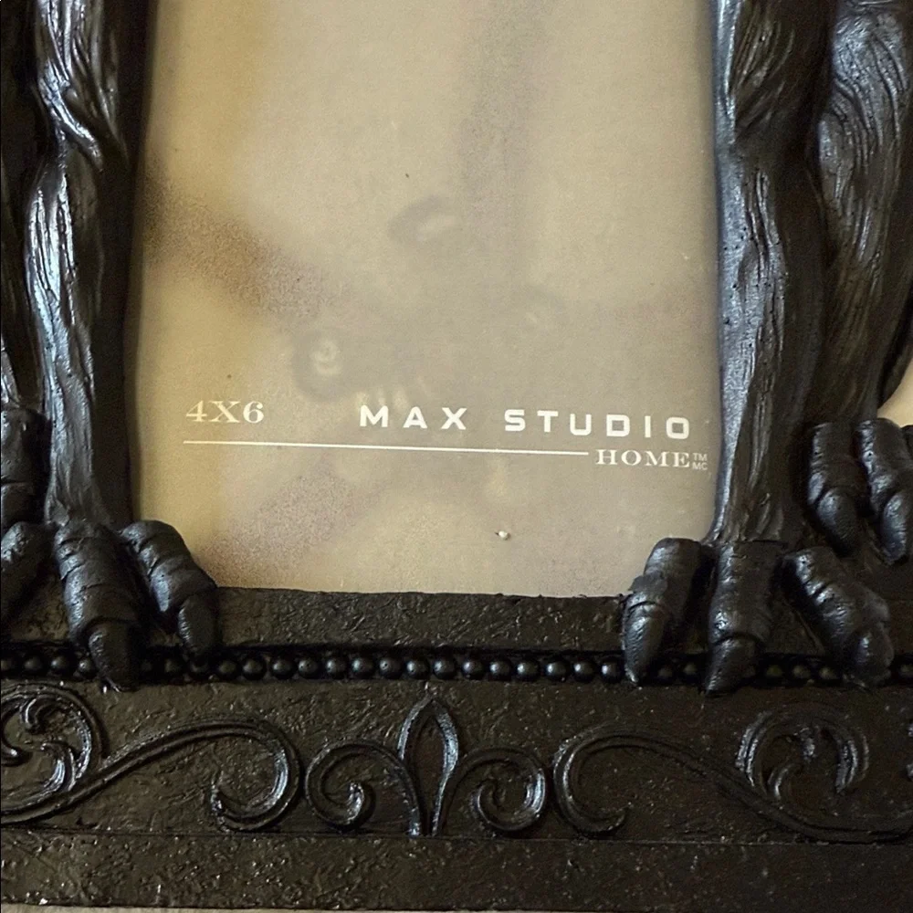 Max Studio Midnight Black Gargoyle Frame Halloween